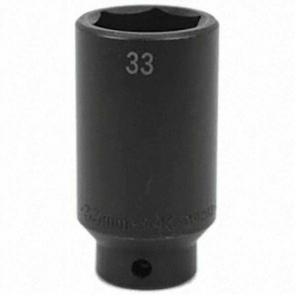 SK - Impact Socket - 1/2"DR 33MM DEEP IMPACT SOCKET - Exact Tooling