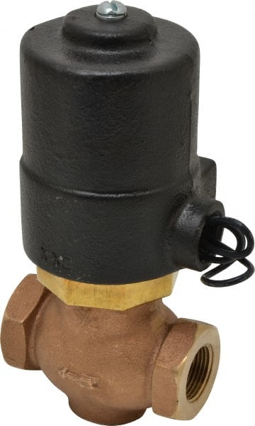 Magnatrol Valve - 3/4" Port, 2 Way, Bronze Solenoid Valve - Normally Closed - Exact Tooling