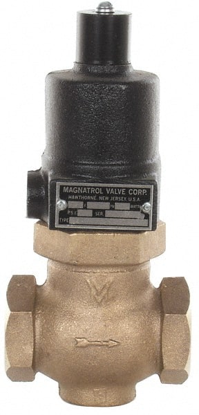 Magnatrol Valve - 1-1/4" Port, 2 Way, Solenoid Valve - Normally Open - Exact Tooling
