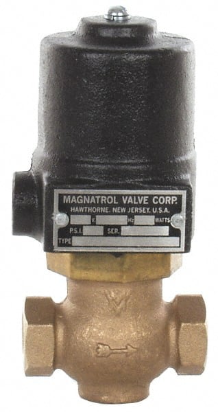 Magnatrol Valve - 1/2" Port, 2 Way, Solenoid Valve - Normally Closed - Exact Tooling