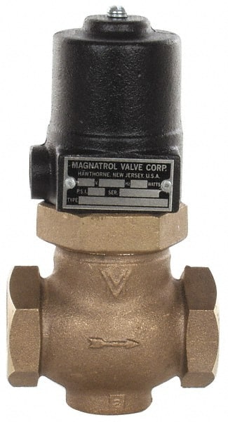 Magnatrol Valve - 1-1/4" Port, 2 Way, Solenoid Valve - Normally Closed - Exact Tooling