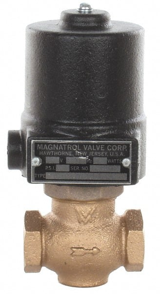 Magnatrol Valve - 3/4" Port, 2 Way, Solenoid Valve - Normally Closed - Exact Tooling