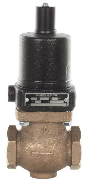 Magnatrol Valve - 1-1/2" Port, 2 Way, Solenoid Valve - Normally Open - Exact Tooling