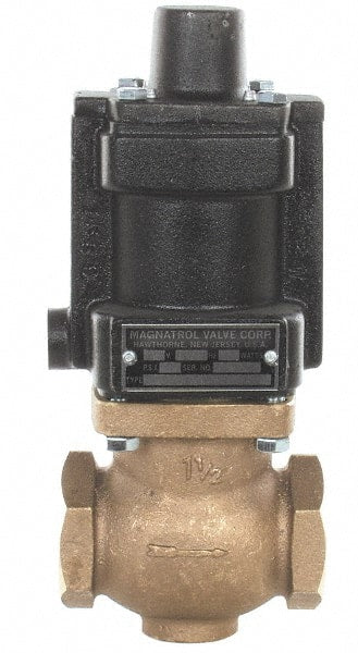Magnatrol Valve - 1-1/2" Port, 2 Way, Solenoid Valve - Normally Open - Exact Tooling