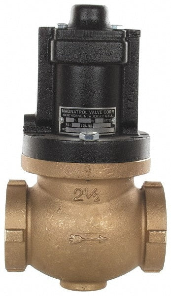 Magnatrol Valve - 2-1/2" Port, 2 Way, Solenoid Valve - Normally Closed - Exact Tooling