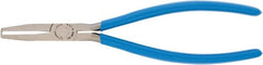 Channellock - 8" OAL, End Cutting Pliers - 1-3/16" Jaw Length x 17/32" Jaw Width, Plastic Dipped Handle - Exact Tooling