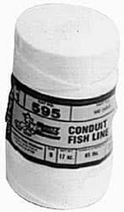 Greenlee - 2,200 Ft. Long, Nylon Fishing Line - 85 Lb. Breaking Strength - Exact Tooling