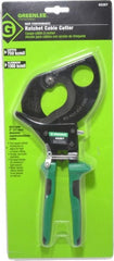 Greenlee - 11" OAL, 1,000 MCM Capacity, Cable Cutter - Molded Plastic Handle - Exact Tooling