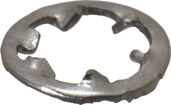 Value Collection - M3 Screw, 3.2mm ID, Stainless Steel Internal Tooth Lock Washer - 6mm OD, Uncoated, Grade 18-8 & Austenitic A2 - Exact Tooling