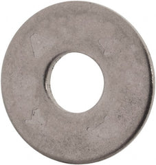 Value Collection - M5 Screw, Grade 316 Stainless Steel Fender Flat Washer - 5.3mm ID x 15mm OD, Plain Finish - Exact Tooling