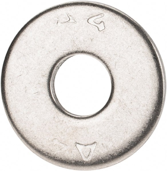 Value Collection - M8 Screw, Grade 316 Stainless Steel Fender Flat Washer - 8.4mm ID x 24mm OD, Plain Finish - Exact Tooling