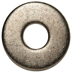 Value Collection - M10 Screw, Grade 316 Stainless Steel Fender Flat Washer - 10.5mm ID x 30mm OD, Plain Finish - Exact Tooling