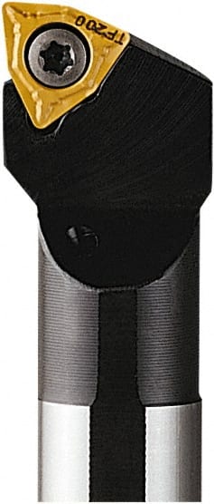 Seco - 20mm Min Bore Diam, 150mm OAL, 16mm Shank Diam, A-SWLC Indexable Boring Bar - 21mm Max Bore Depth, WCMT 06T3.. Insert, Screw Holding Method - Exact Tooling