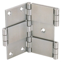 Sugatsune - 3-9/64" Long x 3-45/64" Wide 304 Stainless Double Action Commercial Hinge - Exact Tooling