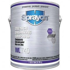 Sprayon - 1 Gal Zinc Cold Galvanizing Compound - Comes in Can - Exact Tooling