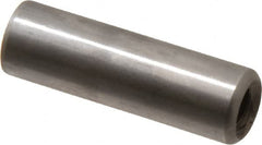 Gibraltar - 5/16" Diam x 1" Pin Length C-1215 Case Hardened Steel Pull Out Dowel Pin - 1 Beveled & 1 Threaded End - Exact Tooling
