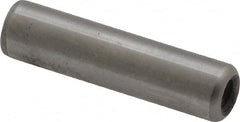 Gibraltar - 5/16" Diam x 1-1/4" Pin Length C-1215 Case Hardened Steel Pull Out Dowel Pin - 1 Beveled & 1 Threaded End - Exact Tooling