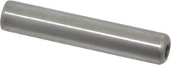 Gibraltar - 3/8" Diam x 2" Pin Length C-1215 Case Hardened Steel Pull Out Dowel Pin - 1 Beveled & 1 Threaded End - Exact Tooling