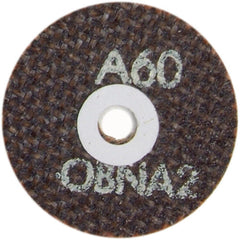 ‎1-1/2″ × 0.035″ × 1/4″ Small Diameter Cut-Off Wheel Type 01-Straight 60 Grit Aluminum Oxide - Exact Tooling