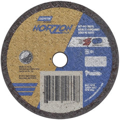 3″ × 0.035″ × 3/8″ NorZon Plus Small Diameter Cut-Off Wheel Type 01 Straight Aluminum Oxide - Exact Tooling