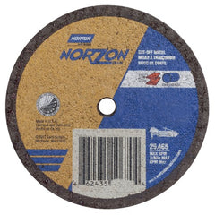 3″ × 1/16″ × 1/4″ NorZon Plus Small Diameter Cut-Off Wheel Type 01 Straight - Exact Tooling