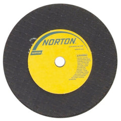 4″ × 1/16″ × 3/8″ Small Diameter Cut-Off Wheel Type 01 Straight 36 Grit Aluminum Oxide - Exact Tooling