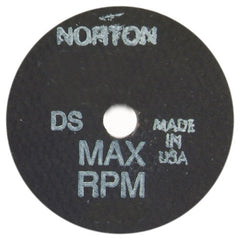‎2-1 /2″ × 1/16″ × 3/8″ Small Diameter Cut-Off Wheel Type 01 Straight 70 Grit - Exact Tooling