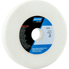 4″ × 1/2″ × 3/4″ 38A Toolroom Wheel Type 01 Straight 60 Grit Aluminum Oxide - Exact Tooling