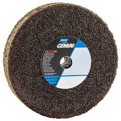 6″ × 1″ × 5/8″ Gemini Snagging Wheel Type 01 Straight 16 Grit Aluminum Oxide - Exact Tooling