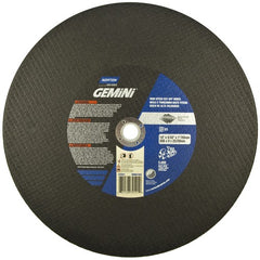 14″ × 1/8″ × 1″ Metal Decking High Speed Cut-Off Wheel Type 01 Straight 24 Grit - Exact Tooling