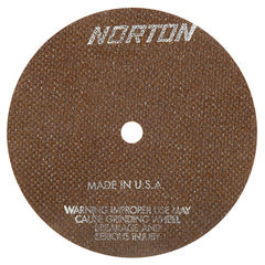 6″ × 0.035″ × 1/2″ A60-OBNA2 Cut-Off Wheel - Exact Tooling