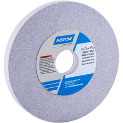 ‎6″ × 1/2″ × 1-1/4″ 32A Toolroom Wheel Type 01 Straight 80 Grit Aluminum Oxide - Exact Tooling