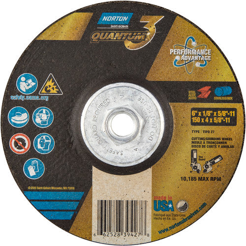 ‎6X1/8X5/8-11 WHEEL - Exact Tooling