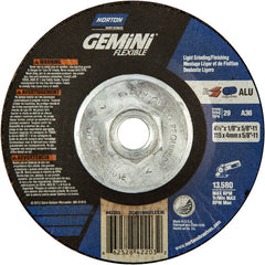 ‎4-1/2″ × 1/8″ × 5/8″-11 Charger Non-Woven Depressed Center Wheel Ty 29 36 Grit - Exact Tooling