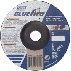6 × 1/8 × 7/8″ BlueFire Grinding Wheel ZA 30 U Type 27 - Exact Tooling