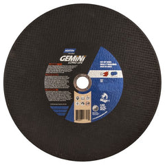 14 × 3/32 × 1″ Gemini Long Life Chop Saw Cut-Off Wheel A 36 P Type 01/41 - Exact Tooling