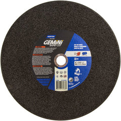 14 × 3/32 × 1″ Gemini Rapid Cut Chop Saw Cut-Off Wheel A 36 P Type 01/41 - Exact Tooling