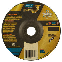 6″ × 1/4″ × 7/8″ - T27 - Quantum 3 Depressed Center Wheel - Exact Tooling