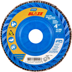 ‎4-1/2″ × 1/4″ × 7/8″ SG Blaze R980P Flap Disc Type 27 Flat 80 Grit - Exact Tooling