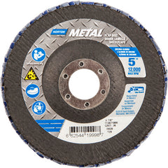 5″ × 1/4″ × 7/8″ Metal Flap Disc Type 29 Conical 36 Grit Zirconia Alumina - Exact Tooling