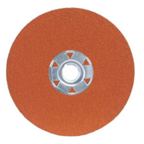 ‎5″ × 1/4″ × 5/8″-11 SG Blaze F980 Fiber Disc 24 Grit Ceramic Alumina - Exact Tooling