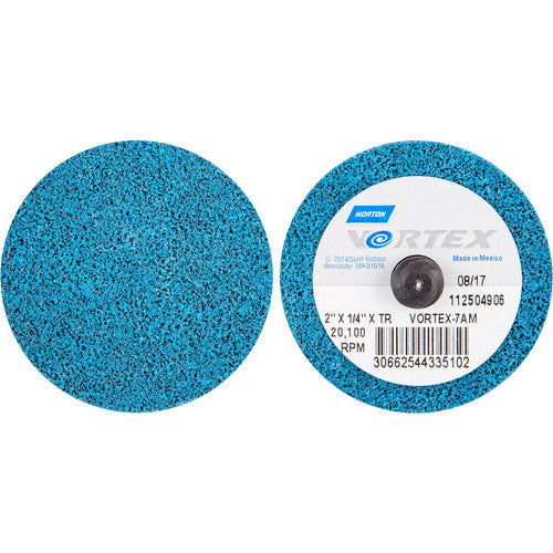 2″ × 1/4″ Vortex Unified Wheel 7AM Type TR/lll Aluminum Oxide - Exact Tooling