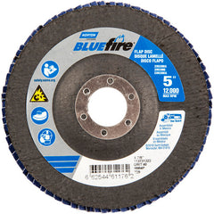 5 × 7/8″ BlueFire Fiberglass Conical Flap Disc Type 29 P40 Grit R884P Zirconia Alumina - Exact Tooling