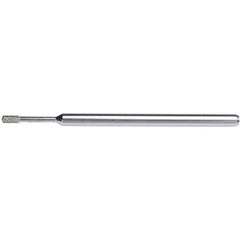 0.075″ × 0.157″ × 0.5″ Electroplated Diamond Mounted Point 150 Grit - Exact Tooling