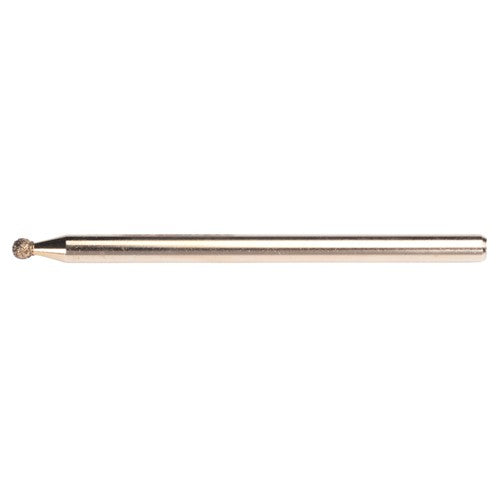 3/32″ - Electroplated CBN Mandrel-100 Grit - Spherical Ball end - Exact Tooling