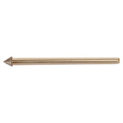 5/32″ 11/64″ - Electroplated CBN Mandrel-100 Grit-60 Included Angle - Exact Tooling