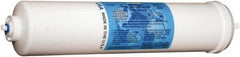 Aquaverve - 2-1/2" OD, 1µ, Mesh Multifilament Polyester Universal Drinking Water Carbon Block Cartridge Filter - 12" Long, Reduces Chlorine, Tastes, Odors, VOCs & Cysts - Exact Tooling