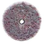 6 x 1 x 1'' - 220 Grit - Aluminum Oxide Unified Non-Woven Bear-Tex Wheel - Exact Tooling