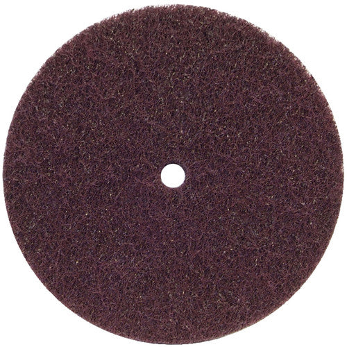 6 × 1/2″ Bear-Tex High Strength Non-Woven Arbor Hole Disc Aluminum Oxide Medium Grit - Exact Tooling