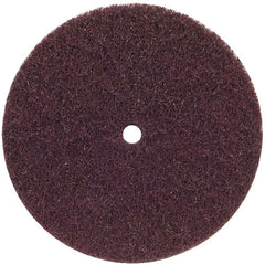6 × 1/2″ Bear-Tex High Strength Non-Woven Arbor Hole Disc Aluminum Oxide Medium Grit - Exact Tooling